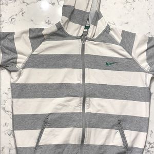 Nike Short Sleeve Zip Up Hoodie